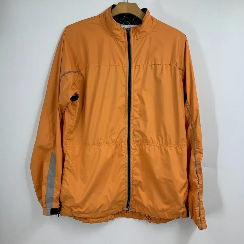 Nike Men's Vintage Y2K Full Zip Long Sleeve Poly Windbreaker Size‎ L